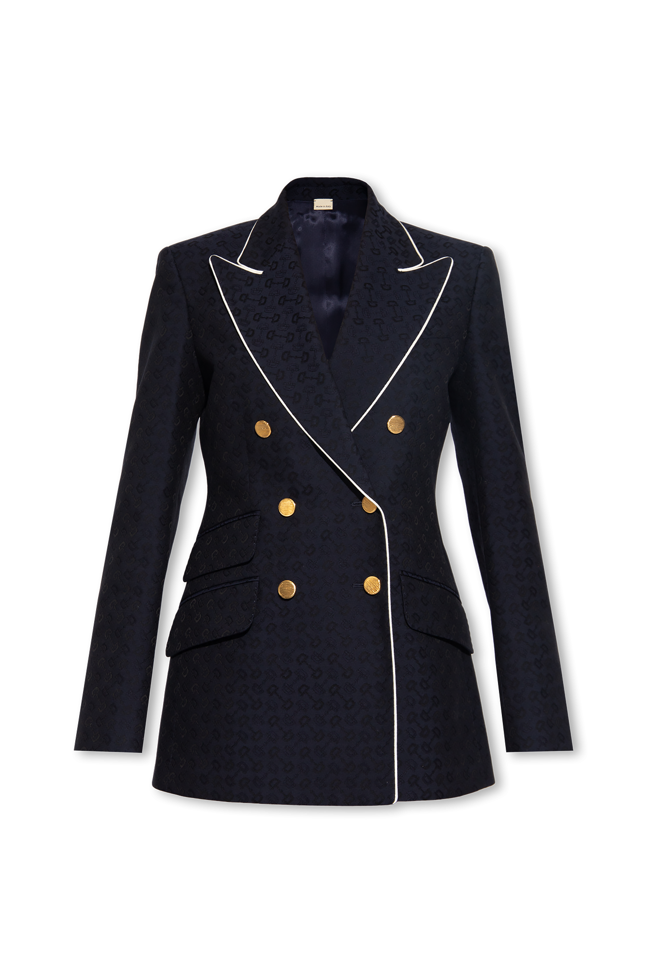 ジャケット GUCCI FW23 Double-breasted blazer (752675ZANRX 9037) 781313_ZAQAT_1043_001_100_0000